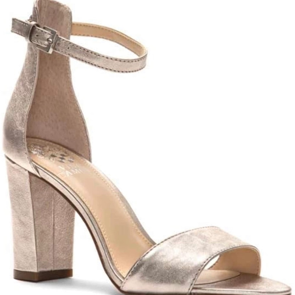 Vince Camino Carolina heeled sandal, gently worn